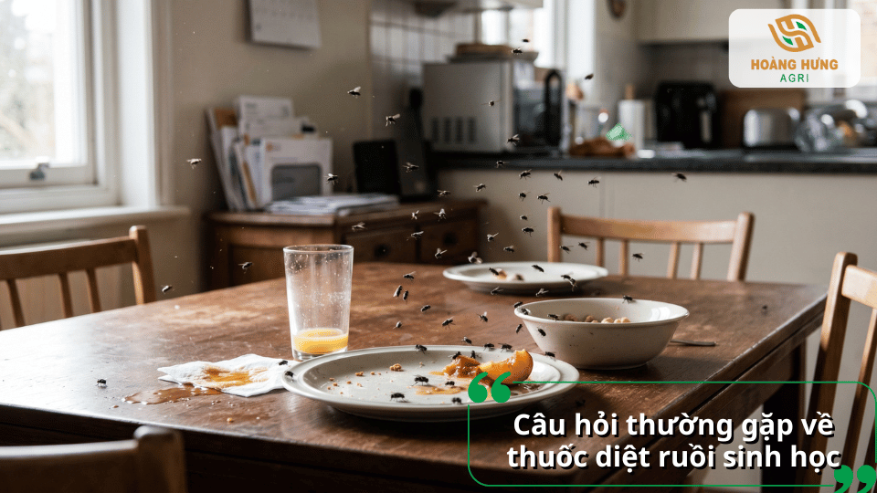 Giải đáp những câu hỏi thường gặp về thuốc diệt ruồi sinh học, cách sử dụng, hiệu quả và các lưu ý để diệt ruồi an toàn.