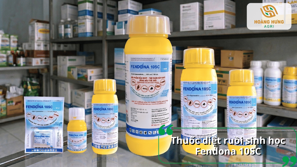 Thuốc diệt ruồi Fendona 10SC giúp kiểm soát ruồi và nhiều loại côn trùng gây hại